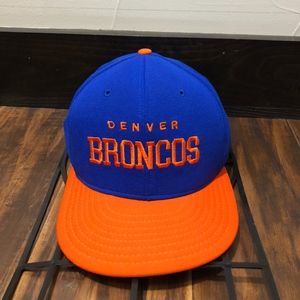 Denver Broncos Blue Orange NFL Official Snapback